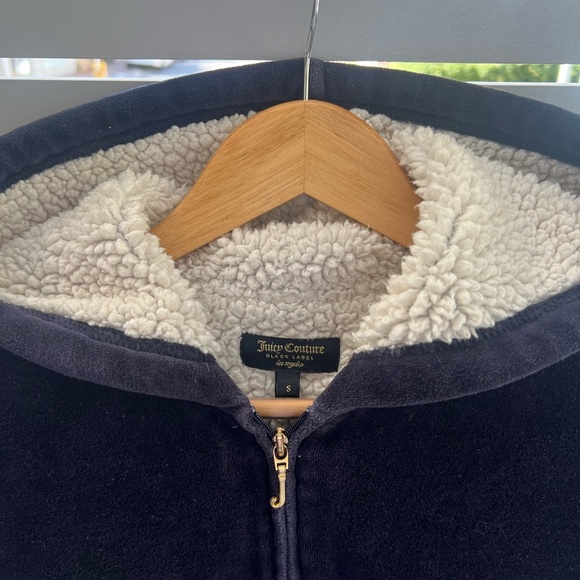 Juicy Couture Velour Sherpa Hoodie - Picture 4 of 4